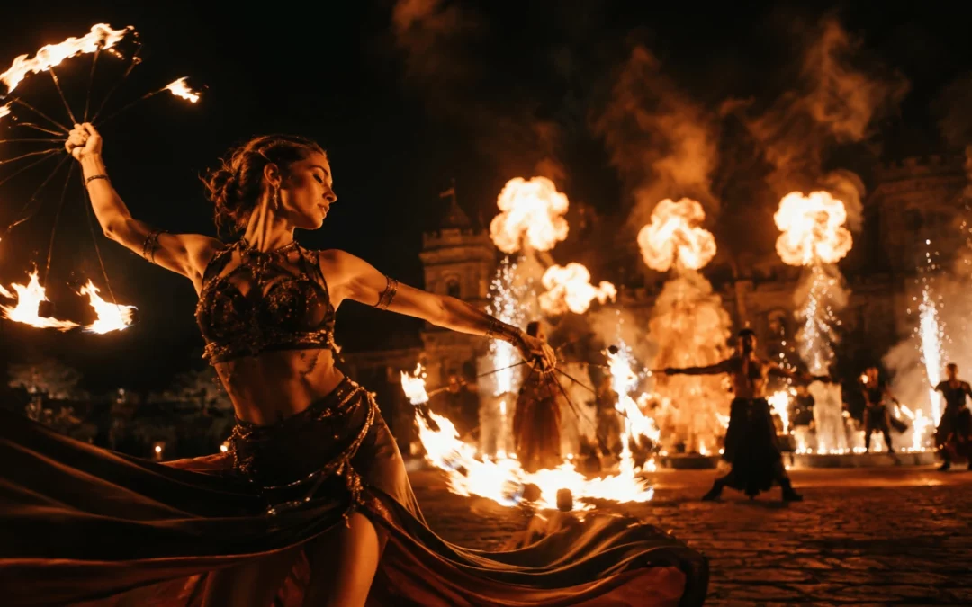 Czym różni się taniec z ogniem od fireshow?