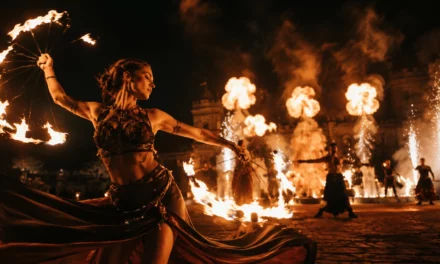 Czym różni się taniec z ogniem od fireshow?